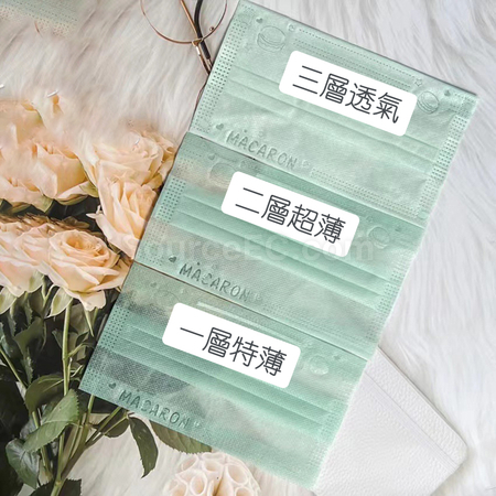 客製化馬卡龍輕薄一次性口罩禮品