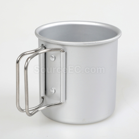 客製化露營鋁合金折疊水杯禮品