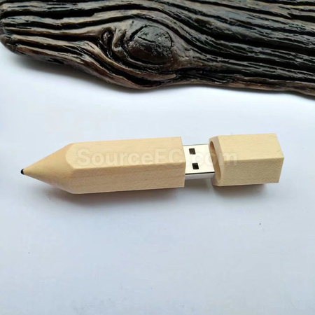 客製化木質鉛筆U盤禮品