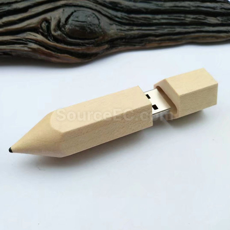 客製化木質鉛筆U盤禮品