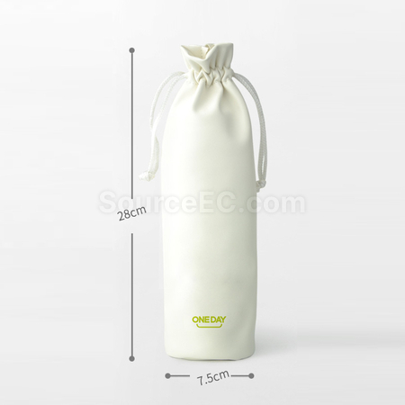客製化皮革束口提繩杯套禮品