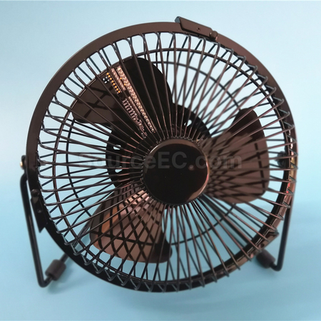 客製化LED時鐘電風扇禮品