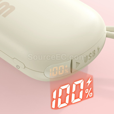 客製化帶燈暖手行動充禮品