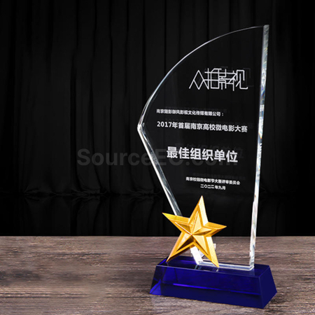 客製化水晶獎座禮品