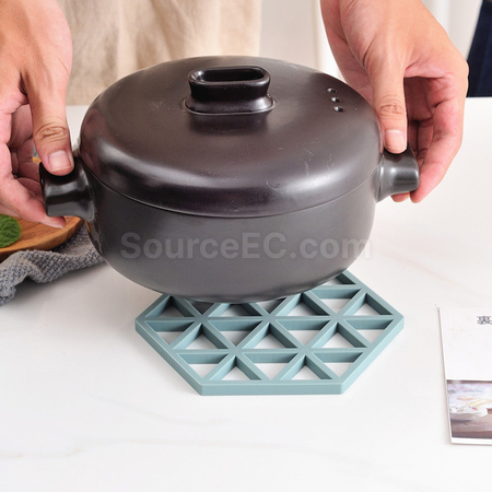 客製化矽膠隔熱餐墊鍋墊禮品