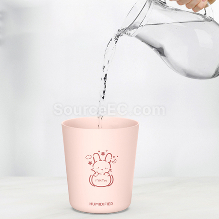 客製化可愛小夜燈加濕器禮品