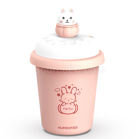 客製化可愛小夜燈加濕器禮品