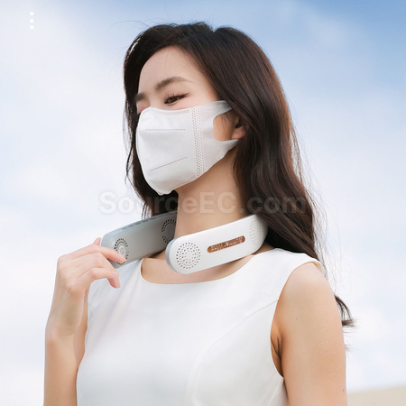 客製化無葉掛脖風扇禮品