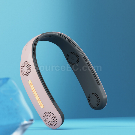 客製化無葉掛脖風扇禮品