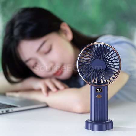 客製化智能數顯便攜風扇禮品