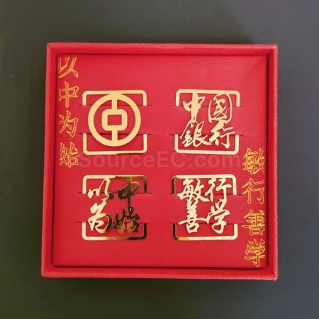 客製化黃銅書籤禮品