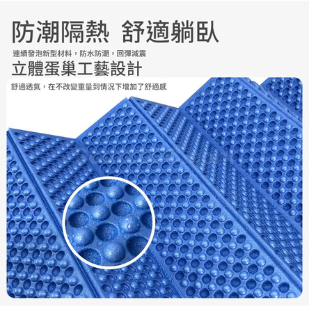 客製化超輕量雙蛋巢防潮戶外墊禮品