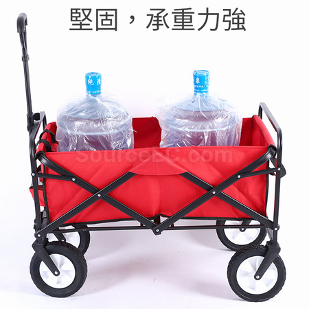 客製化戶外便攜式野營折疊手推車禮品