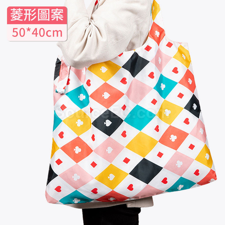 客製化可折疊超市購物袋禮品