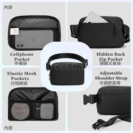 客製化運動腰包單肩斜跨包禮品