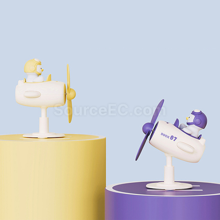 客製化可愛小鴨風扇禮品