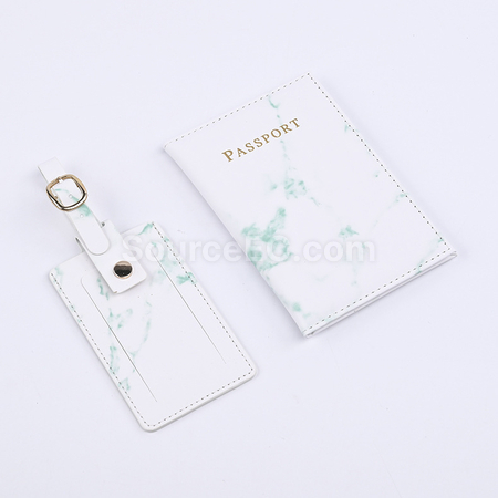 客製化PU行李牌護照套裝禮品