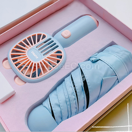客製化風扇雨傘禮品套裝禮品