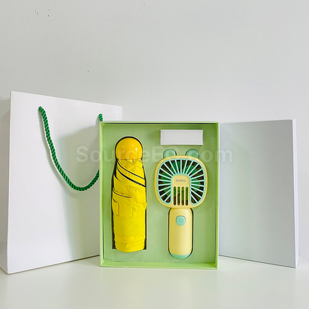 客製化風扇雨傘禮品套裝禮品