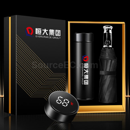 客製化雨傘保溫杯套裝禮品