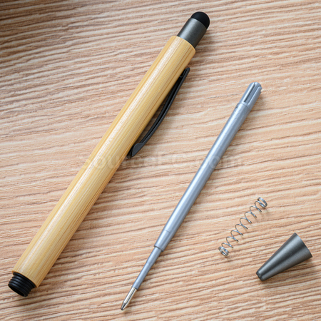 客製化竹製觸屏廣告筆禮品
