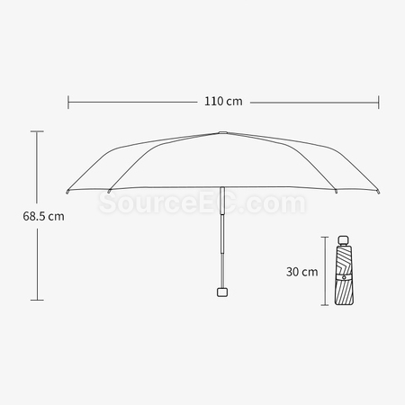 客製化10骨加固抗風商務傘禮品