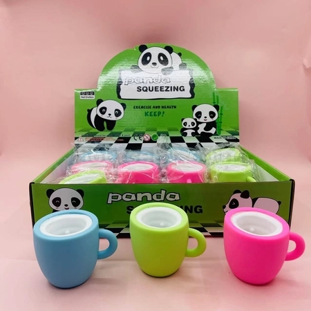 客製化猫熊減壓杯禮品