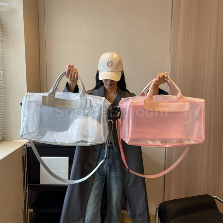 客製化果凍透明旅行袋禮品