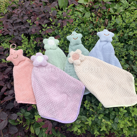 客製化星星花朵毛巾禮品
