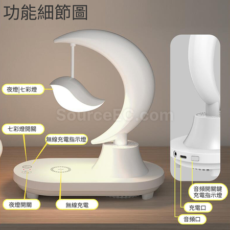 客製化藍牙音響氛圍燈禮品
