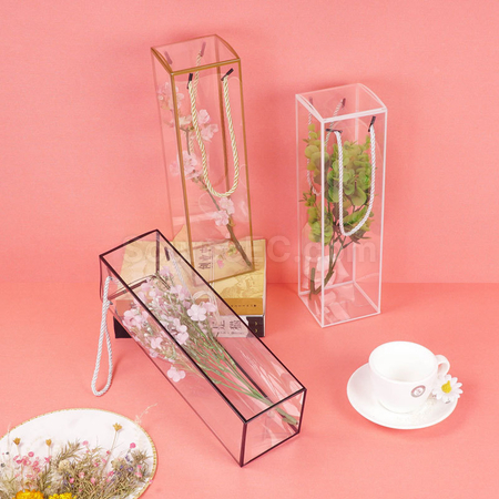 客製化透明手提禮品盒禮品
