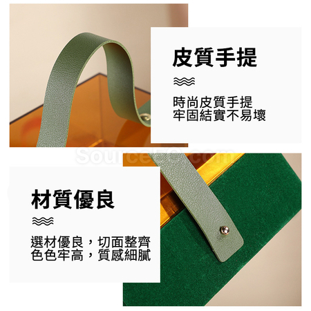 客製化輕奢透明壓克力手提禮盒禮品
