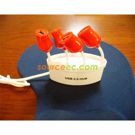 客製化玫瑰花USB分享器禮品