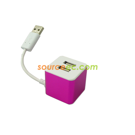 客製化亮彩立方USB分享器禮品