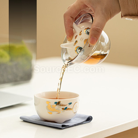 客製化瑞龍陶瓷茶具套裝禮品
