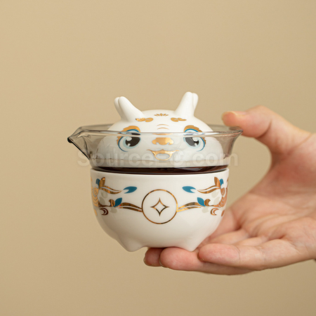 客製化瑞龍陶瓷茶具套裝禮品