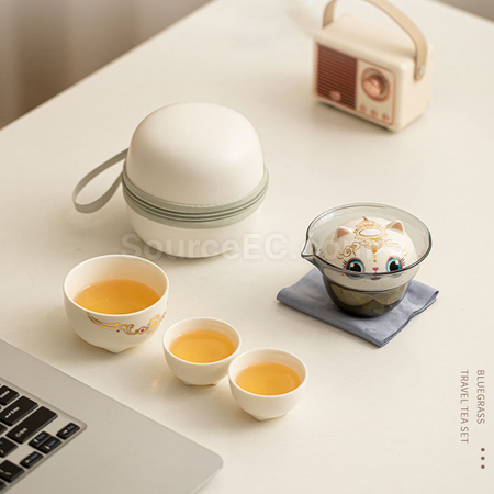 客製化瑞龍陶瓷茶具套裝禮品