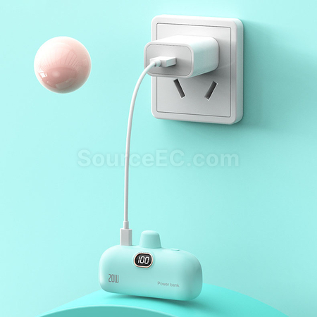 客製化無線膠囊充電寶禮品