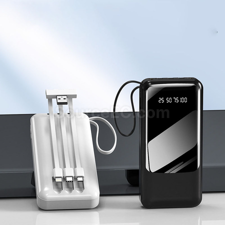 客製化自帶線移動電源禮品