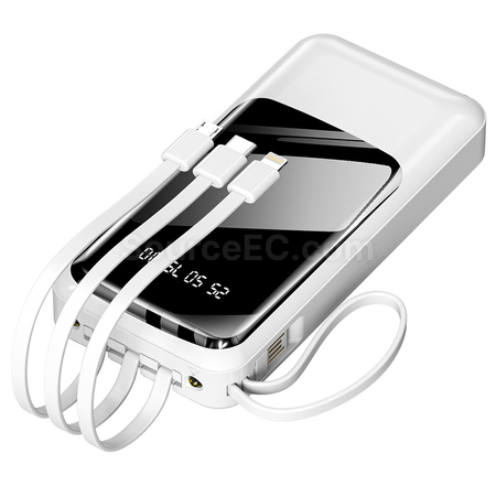 客製化自帶線移動電源禮品