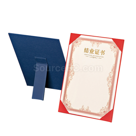 客製化PU證書架禮品