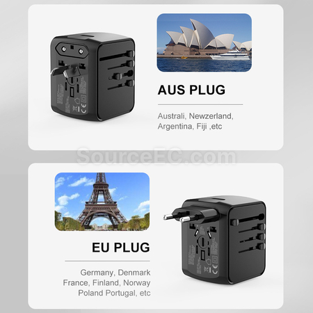 客製化旅行萬用轉換插頭禮品