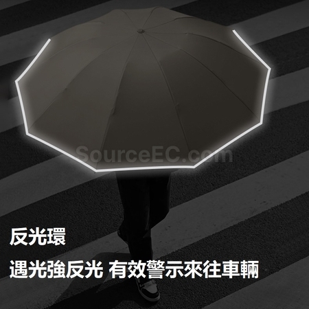 客製化三摺反向自動雨傘禮品