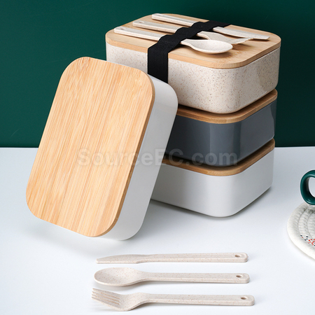 客製化小麥秸稈便當盒禮品
