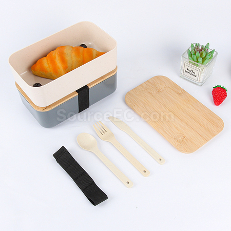 客製化小麥秸稈便當盒禮品