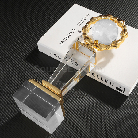 客製化水晶球金屬獎盃禮品