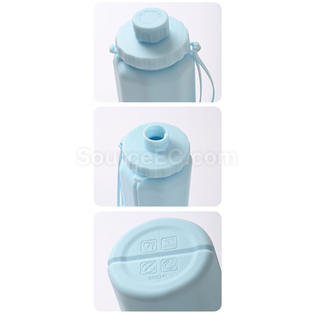 客製化矽膠折疊運動水樽禮品