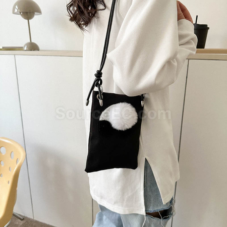 客製化貓熊輕便斜挎袋禮品