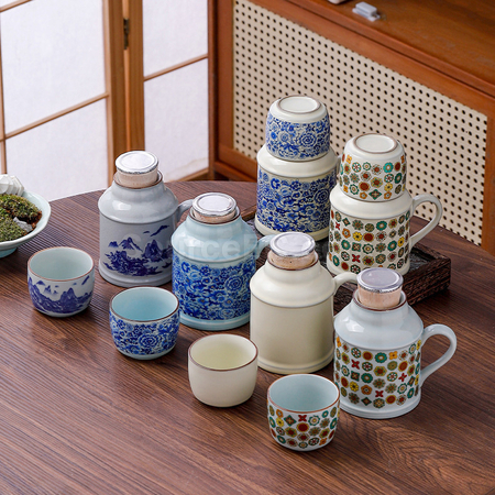 客製化大容量陶瓷保溫壺禮品