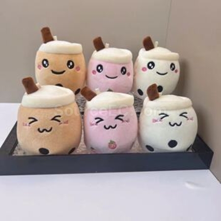 客製化珍珠奶茶吊飾鑰匙圈禮品